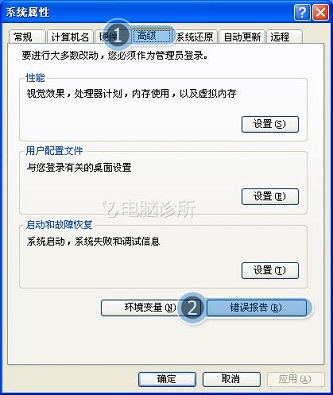 为什么在XP/WIN7系统总是提示提交错误报告？