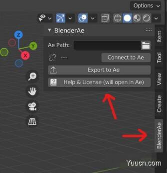 Blender/AE桥接插件 AEscripts BlenderAe V1.0.0 免费版(附方法)
