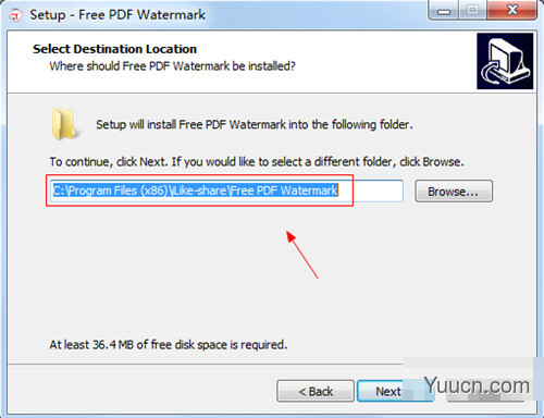 Free PDF Watermark(PDF水印添加软件) v5.8 英文破解版