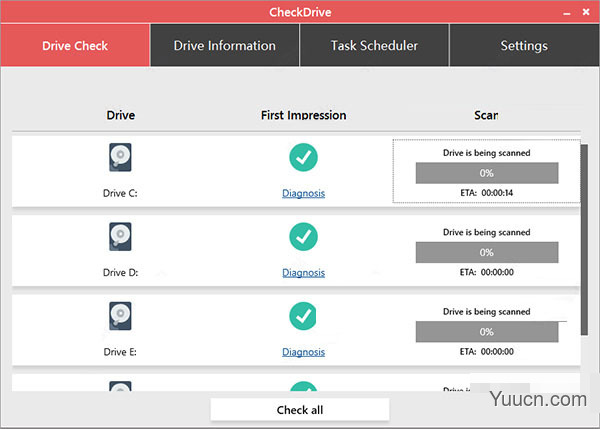 Abelssoft CheckDrive 2021硬件检测工具 v3.02 多语言直装版