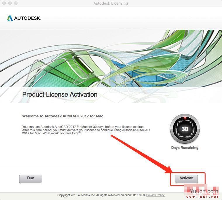 Autodesk AutoCAD 2017 Mac 汉化免费破解版安装教程(附序列号)