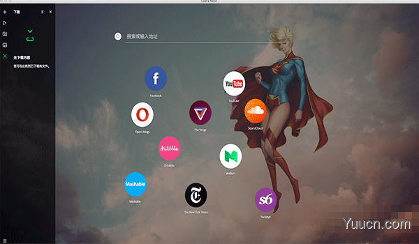 Opera Neon for Mac V1.0.2459 苹果电脑版