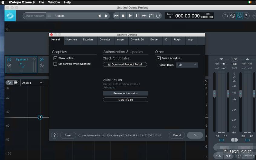 iZotope Ozone 9 Advanced for Mac(臭氧9母带处理) v9.10a 免费高级版(附教程)