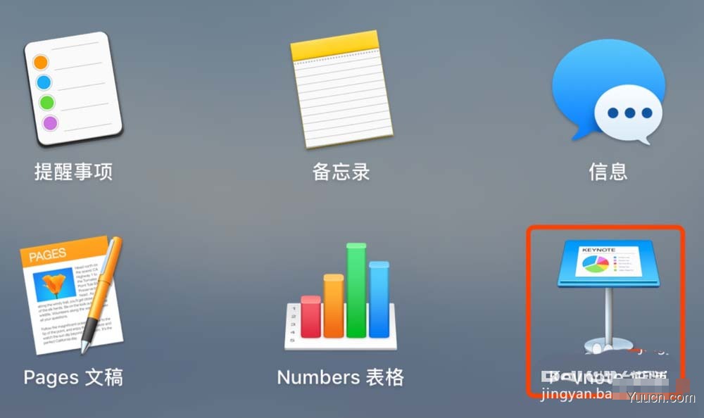 keynote怎么设置工作视图?