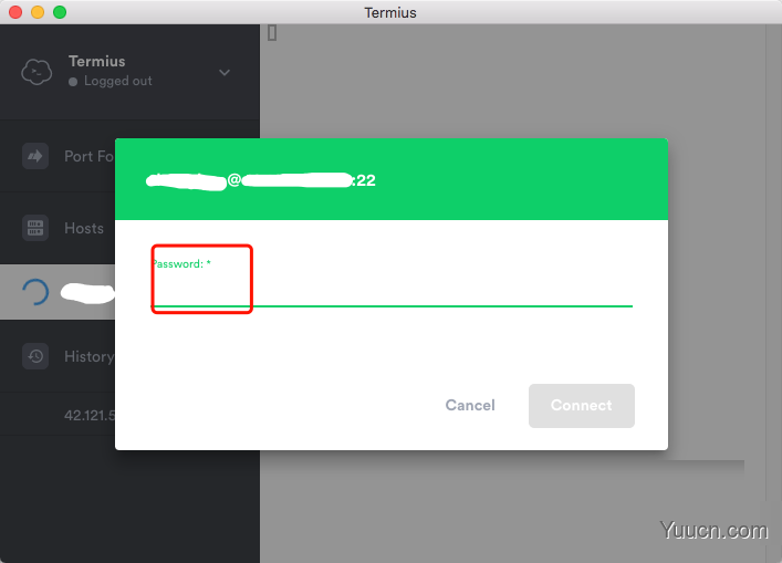 termius怎么使用？termius for mac使用ssh命令登陆服务器的方法教程