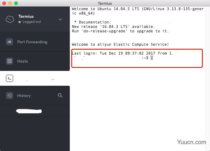 termius怎么使用？termius for mac使用ssh命令登陆服务器的方法教程