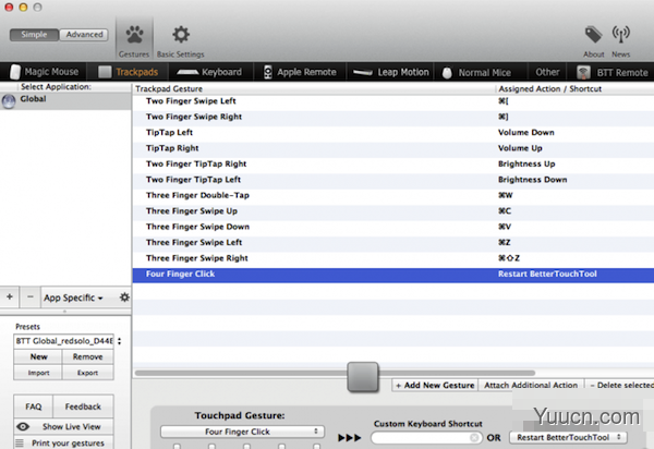 Bettertouchtool for mac怎么用？Mac版Bettertouchtool快捷键设置大全图解