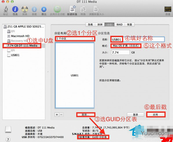 安装MAC系统如何制作Yosemite安装U盘