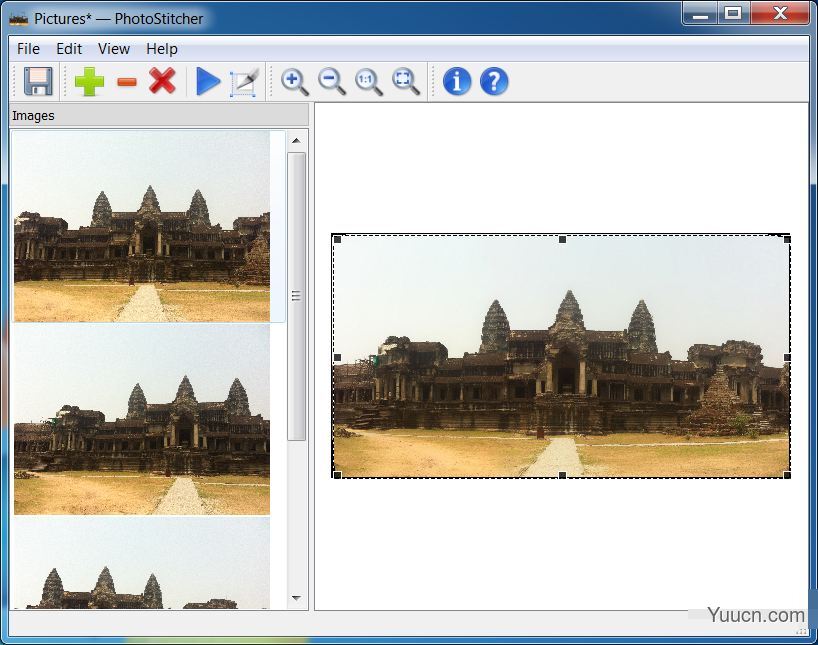 PhotoStitcher自动合成完美全景图片 v2.1 免费版(激活补丁+使用方法)