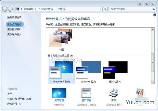 在win7系统中，桌面常见图标消失了是怎么回事？