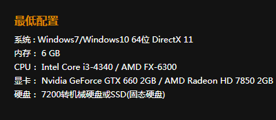 绝地求生要什么样的电脑配置可以玩？
