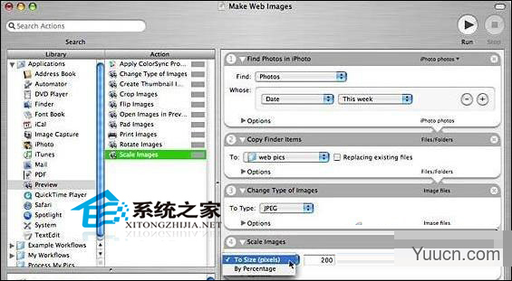 Mac通过Automator处理重复操作教程