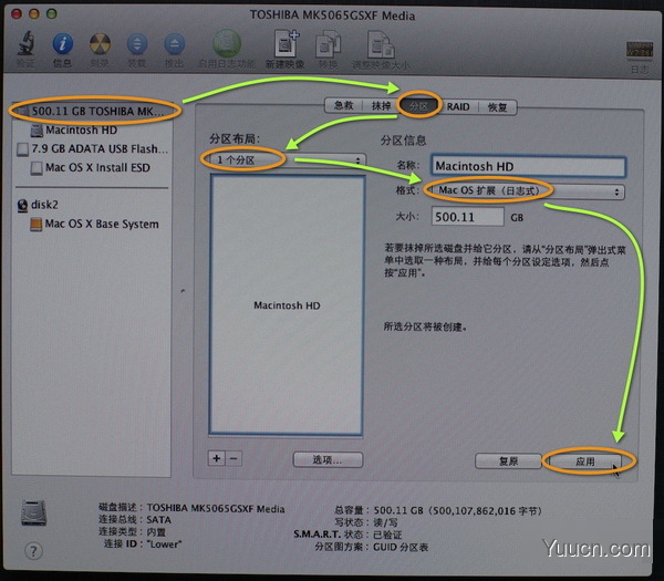 MAC OS X Lion启动U盘制作和使用U盘安装系统图文教程