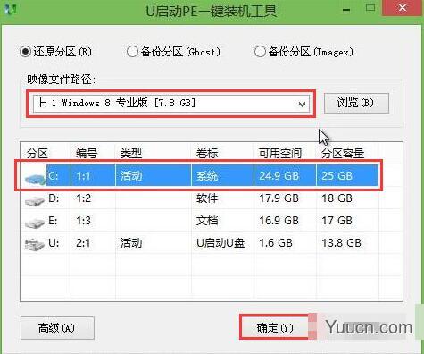 方正uefi启动U盘安装win8系统教程