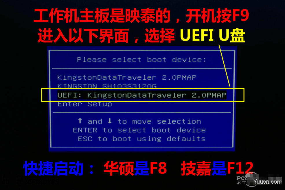 U盘UEFI硬装WIN8.1 64位专业系统，是怎样练成的