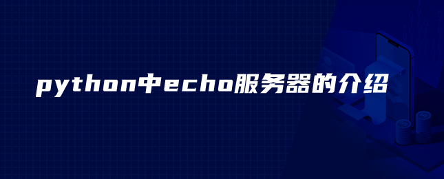 python中echo服务器的介绍