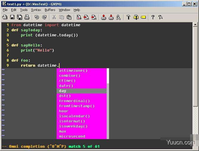 Vim as Python IDE on windows  DDL  博客园