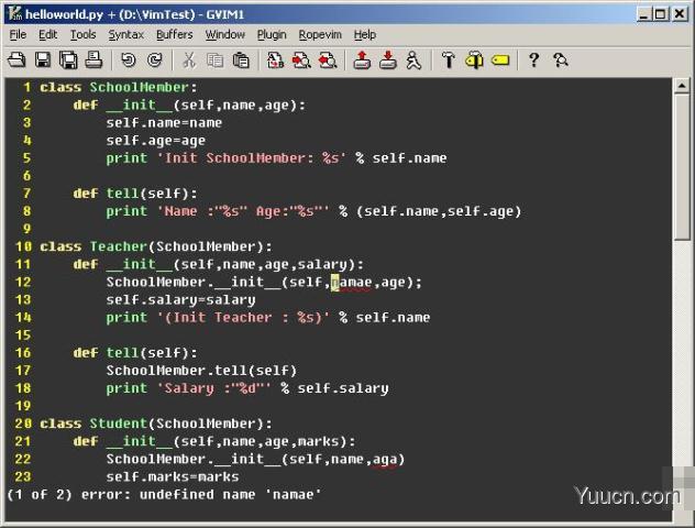 Vim as Python IDE on windows  DDL  博客园