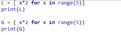 Python创建生成器的两种方法