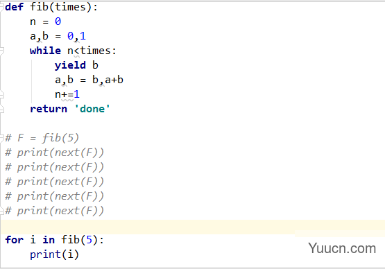 Python创建生成器的两种方法