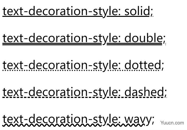 你不知道的下划线属性-text-decoration