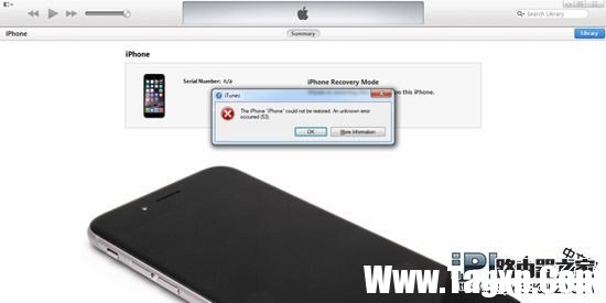 Touch ID报错变砖 iPhone Error 53解决方法