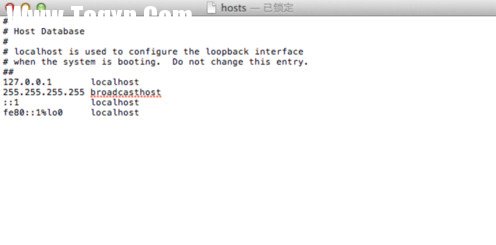 mac如何修改hosts