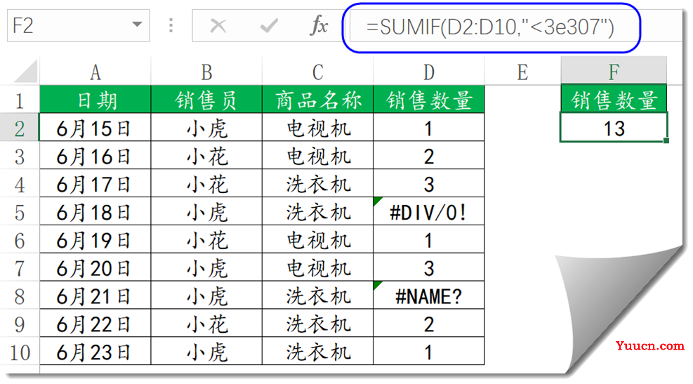 一组常用Excel函数公式,每天进步一点点