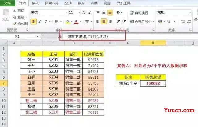 条件求和Sumif函数才是NO.1,一个函数完成80%工作量,不要说你还没见过!