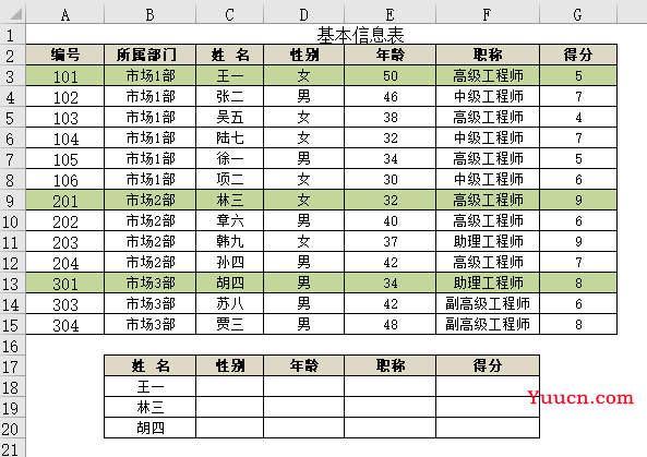 VLOOKUP函数多行查找怎么用