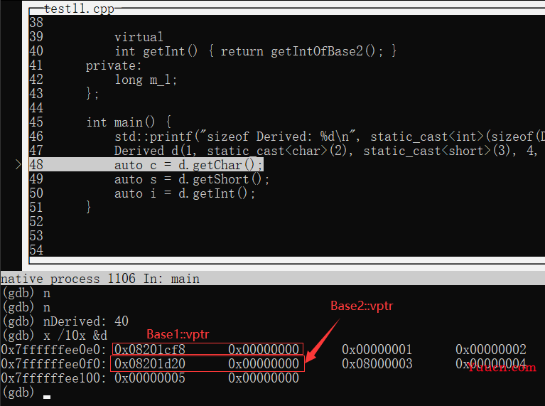 C++对象模型：g++实现（二）