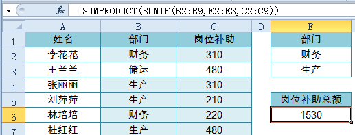 多条件统计很简单