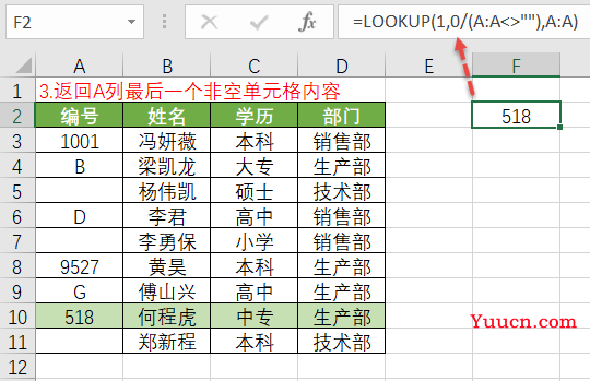 查找神器lookup函数的各种用法，快学起来吧！