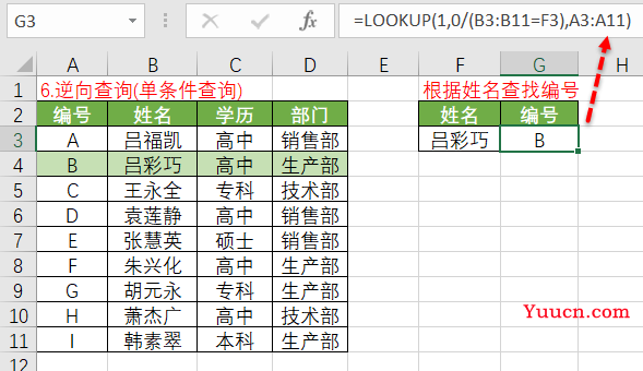 查找神器lookup函数的各种用法，快学起来吧！