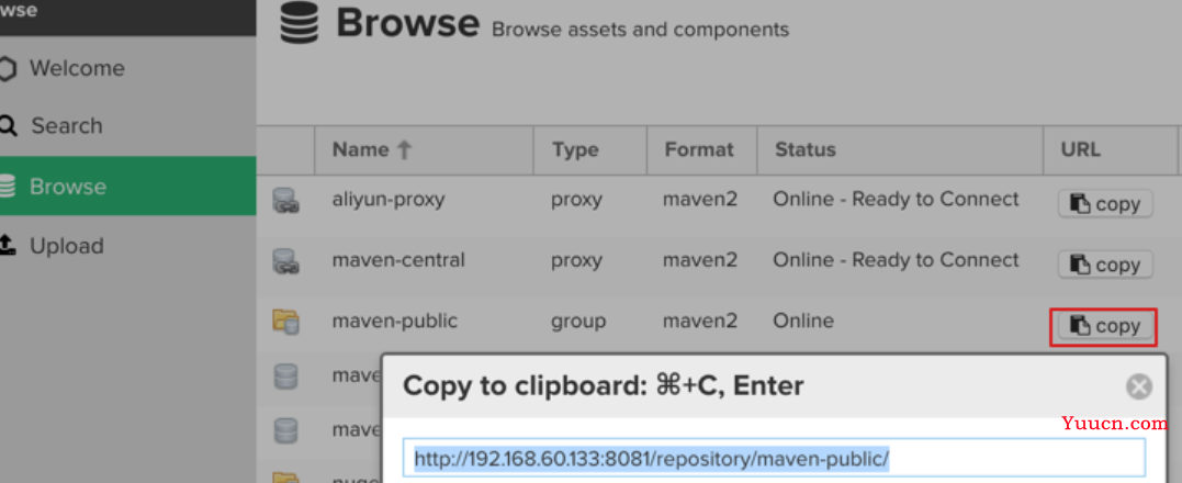 Nexus搭建maven仓库并简单使用