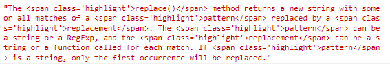 Javascript中replace方法与正则表达式的结合使用教程