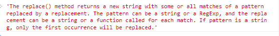 Javascript中replace方法与正则表达式的结合使用教程