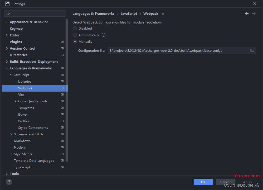 使用webstorm配置vue+element开发环境