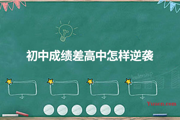 初中成绩差高中怎样逆袭