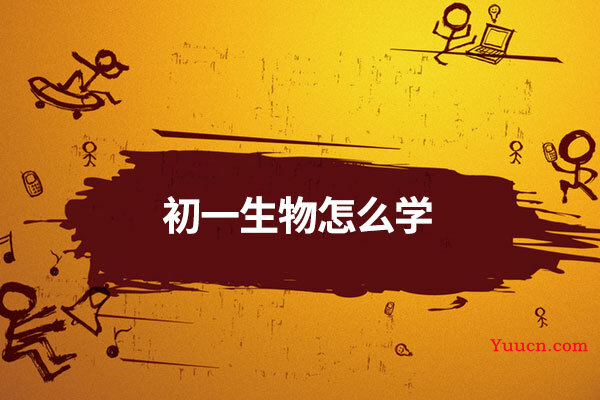 初一生物怎么学