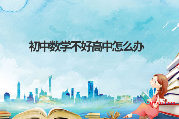 初中数学不好高中怎么办