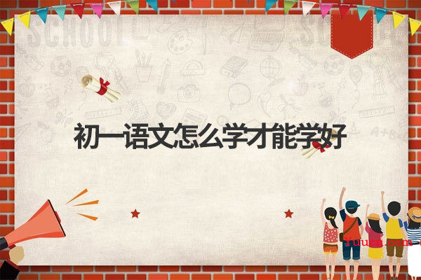 初一语文怎么学才能学好