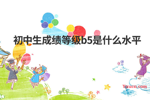 初中生成绩等级b5是什么水平