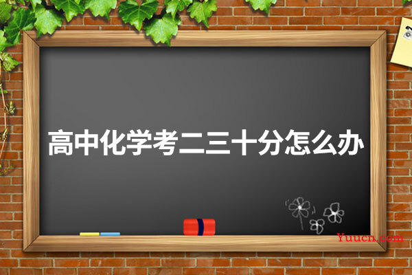 高中化学考二三十分怎么办