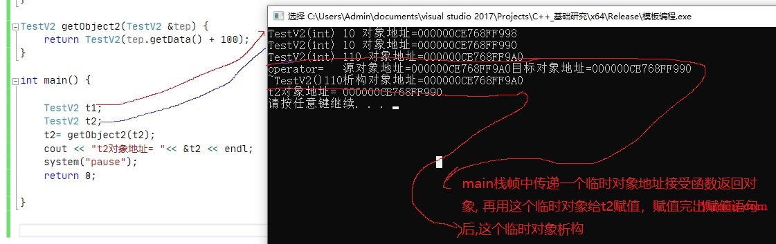 <二>函数调用过程中对象优化