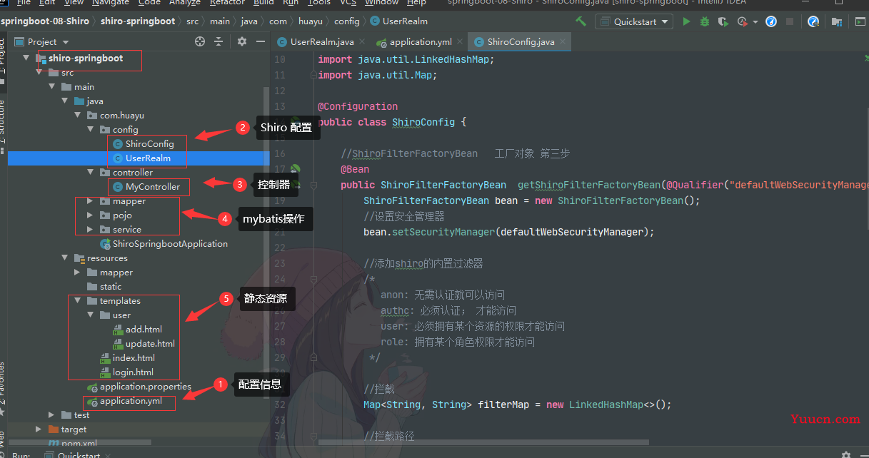 SpringCloud Alibaba(八) - Durid,SpringSecurity,Shiro