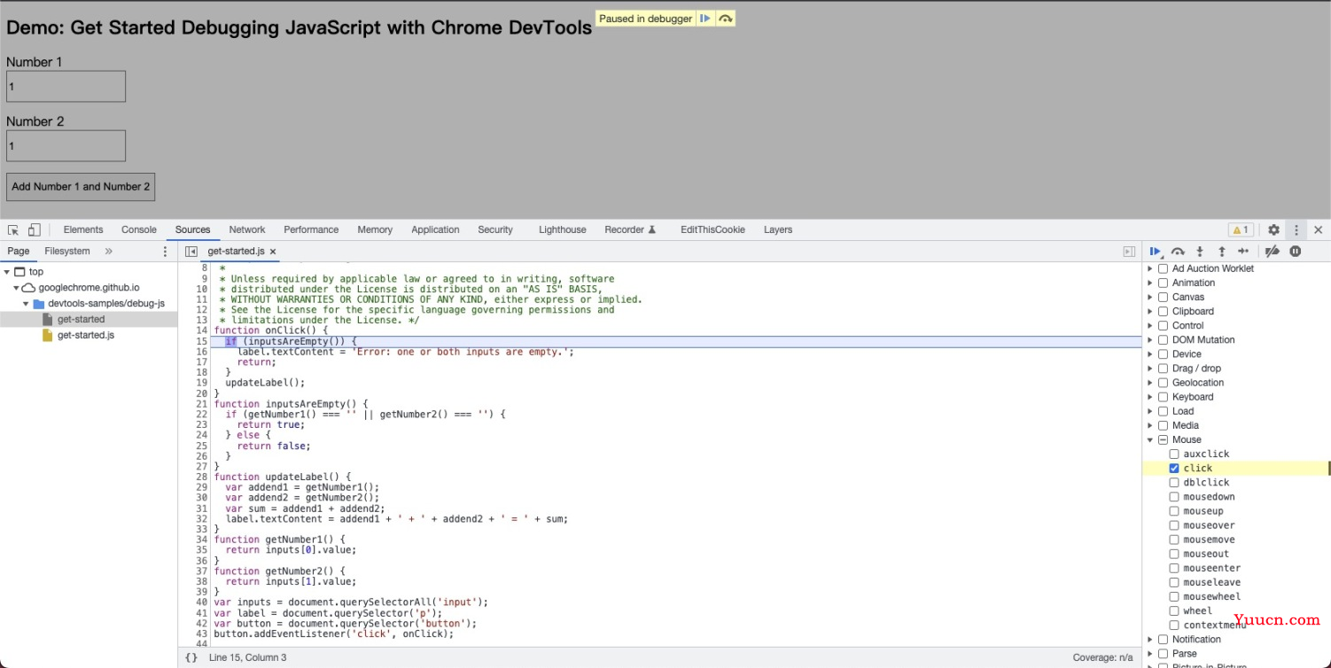 浏览器DevTools使用技巧