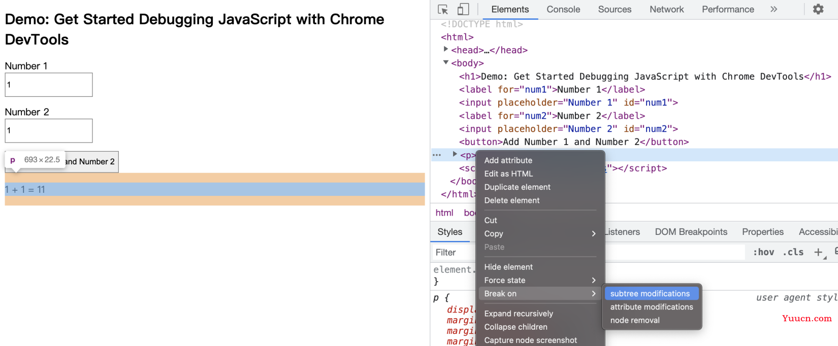 浏览器DevTools使用技巧