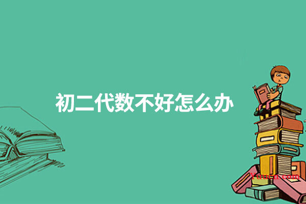 初二代数不好怎么办