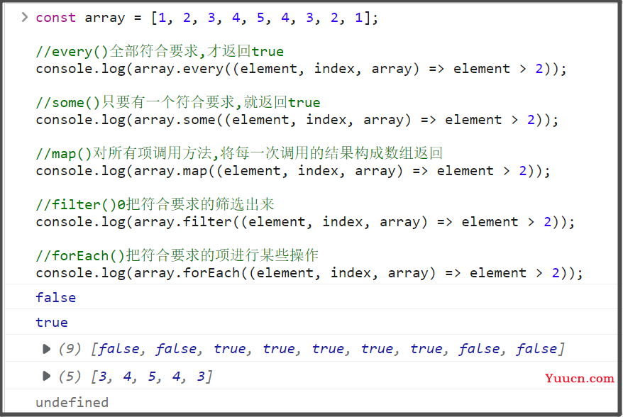 第一百一十四篇: JS数组Array（三）数组常用方法